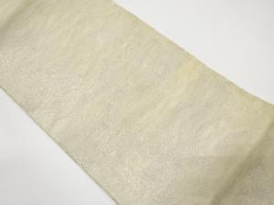 アンティーク　芒に草花模様織り出し袋帯（材料）